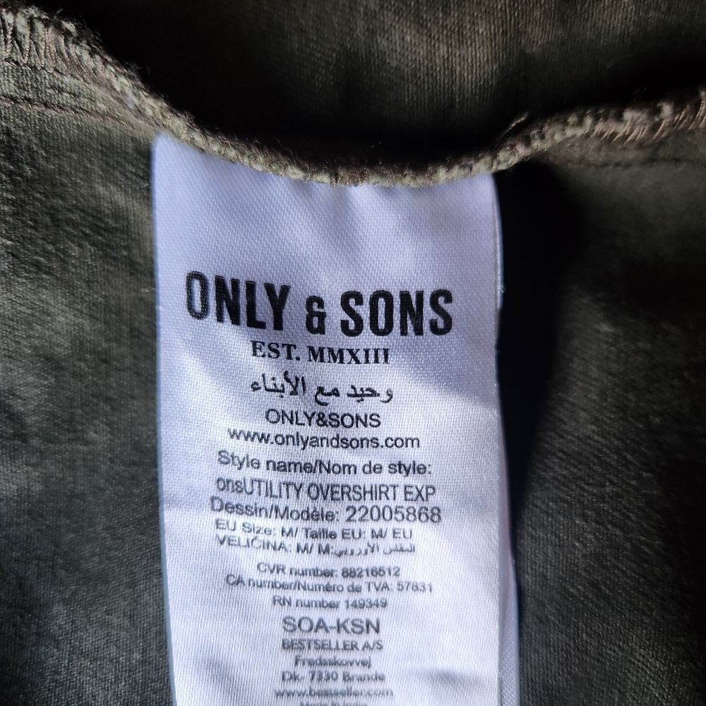 Only & Sons Utility Button Down Long Sleeve Shirt… - image 7